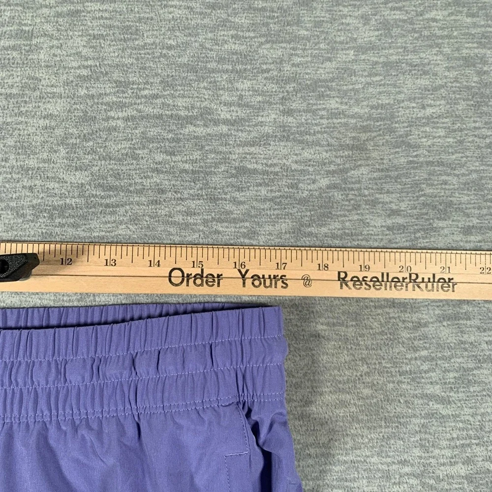 Athleta Pants Womens 14 Purple Lightweight Jogger Elastic Waist Stretch‎ Pockets
